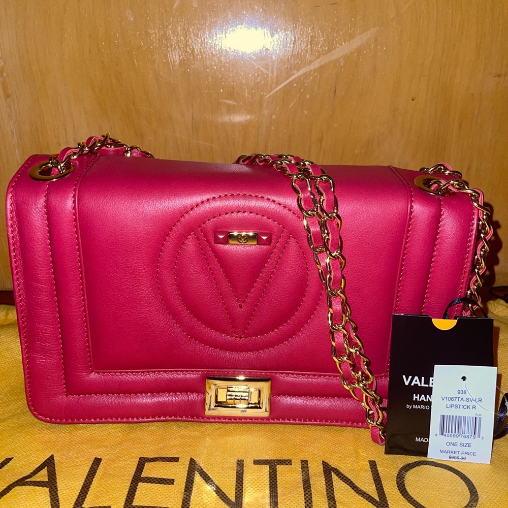 Alice Quilted Logo Chain Shoulder Bag VALENTINO BY MARIO VALENTINO